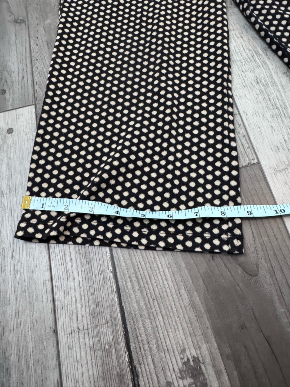 Tea Collection Just for Kicks Black Polka Dot Long-Sleeve Jumpsuit Girls 6 - Picture 4 of 7